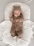 luna-luca-baby-bear-jumpsuit-acorn Luna and Luca Newborn Baby Clothes